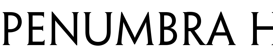 Penumbra Half Serif Std Font Download Free